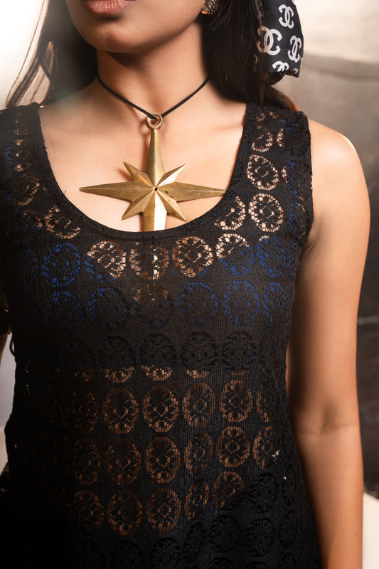 Laced Rebel – Asymmetrical Lace Top